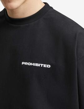 Camiseta PROHIBITED 10119 - Black