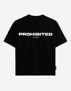 Camiseta PROHIBITED 10119 - Black