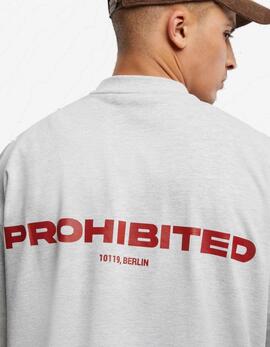 Camiseta PROHIBITED 10119 - Grey Melange