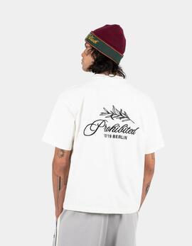 Camiseta PROHITBITED LEAF - Off White