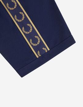 Camiseta FRED PERRY M4613 - Tennis Blue/Champagne