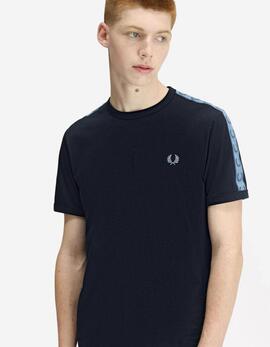 Camiseta FRED PERRY M4613 - Navy/Ace Blue