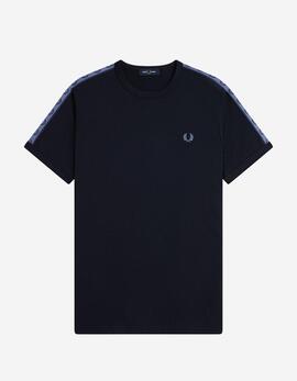 Camiseta FRED PERRY M4613 - Navy/Ace Blue