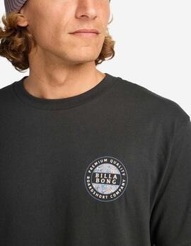 Camiseta BILLABONG ROTOR FILL - Washed Black