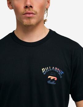Camiseta BILLABONG ARCH FADE - Black