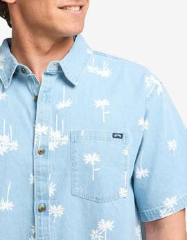 Camisa BILLABONG SUNDAYS MINI - Corydalis Blue