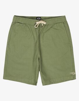 Bermuda BILLABONG LARRY LINEN - Sea Spray