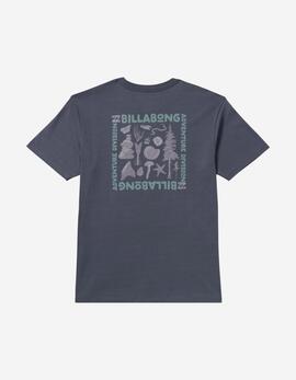 Camiseta BILLABONG TRAIL ADIV - Midnight Blue