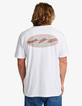 Camiseta BILLABONG CRAYON WAVE - White