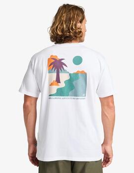 Camiseta BILLABONG SUNDOWN - White