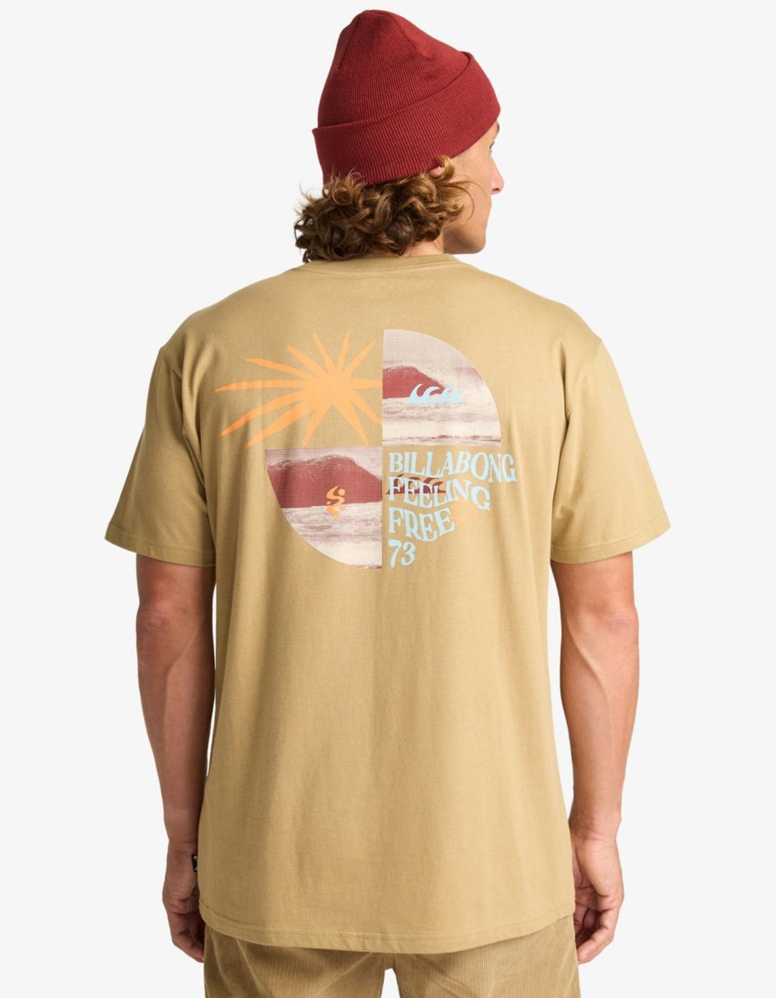 Camiseta BILLABONG TWIN FIN - Khaki
