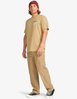 Camiseta BILLABONG TWIN FIN - Khaki