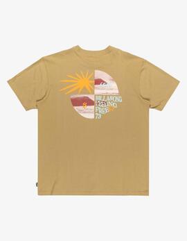 Camiseta BILLABONG TWIN FIN - Khaki