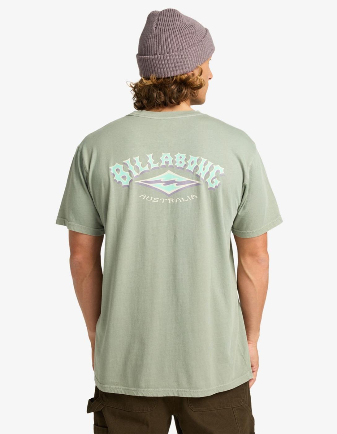 Camiseta BILABONG ARCH WW - Grey Green