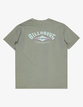 Camiseta BILABONG ARCH WW - Grey Green