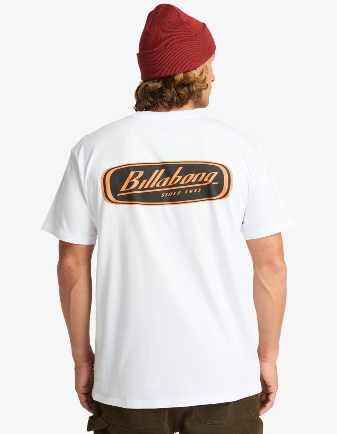 Camiseta BILLABONG RUNNER UP - White