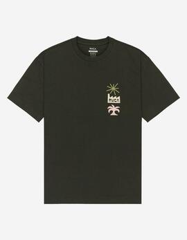 Camiseta RVCA MIRAGE - Pirate Black