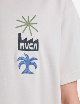 Camiseta RVCA MIRAGE - Moonbeam