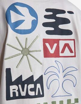 Camiseta RVCA MIRAGE - Moonbeam