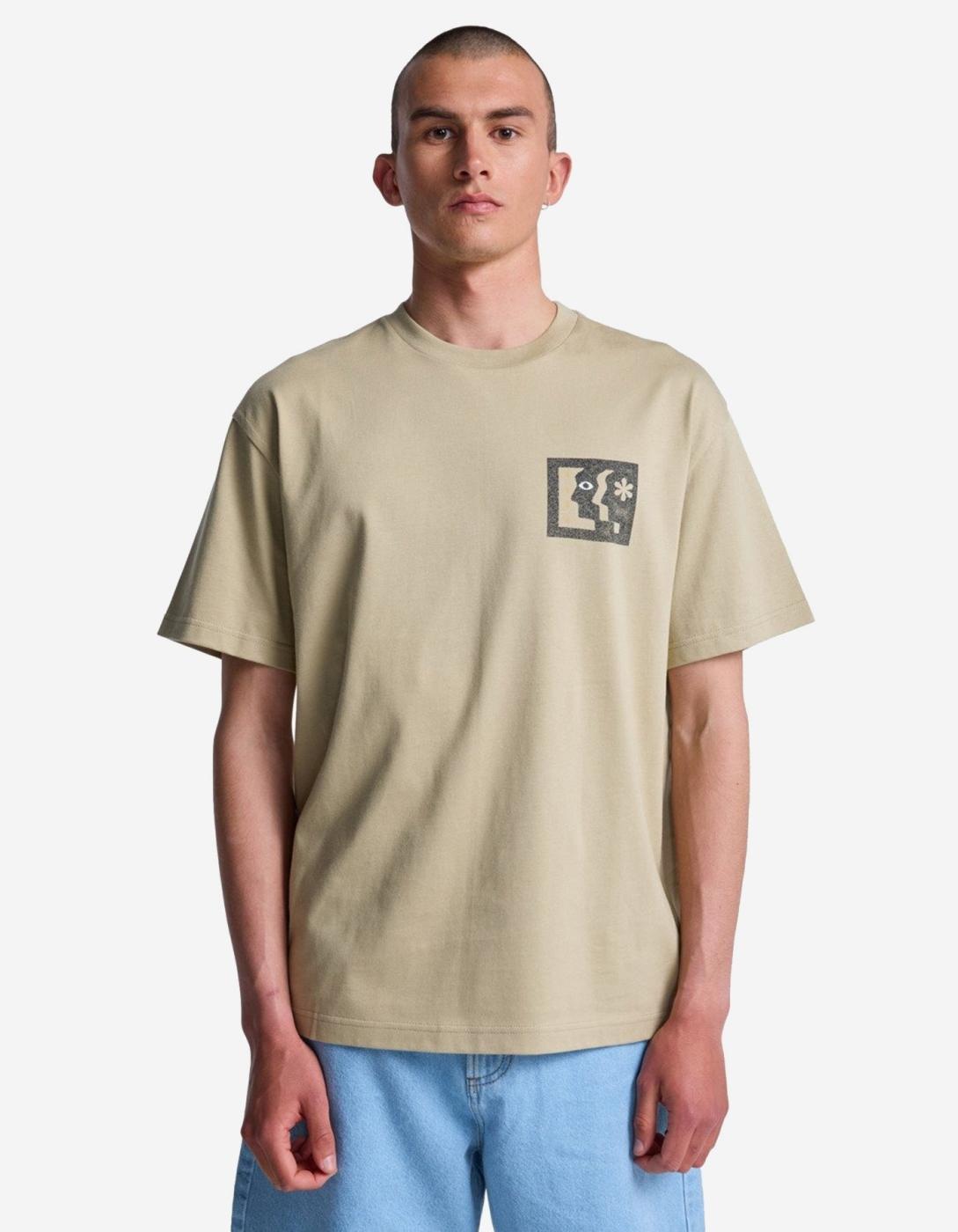 Camiseta RVCA FACE TO FACE - Khaki