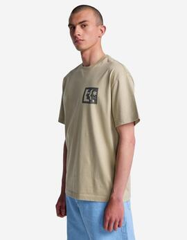 Camiseta RVCA FACE TO FACE - Khaki