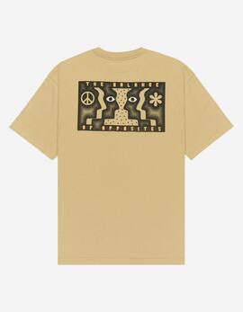 Camiseta RVCA FACE TO FACE - Khaki
