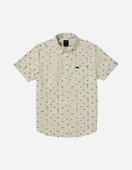 Camisa RVCA THATLL DO SEERSUCKER - Racing Red