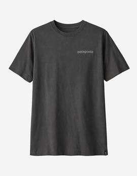 Camiseta PATAGONIA P-6 LOGO - Ink Black
