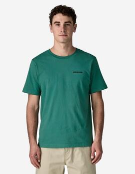 Camiseta PATAGONIA P-6 LOGO - Gem Green