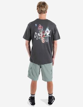 Camiseta OXBOW HELLFLO - Caviar