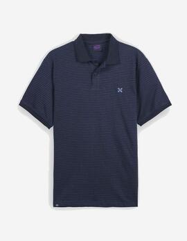 Polo OXBOW SQUARE - Deep Marine