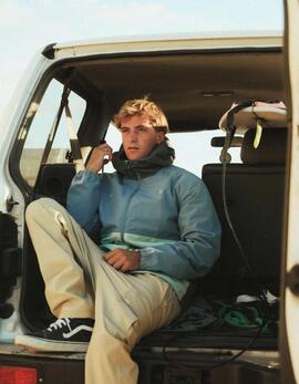 Cazadora OXBOW BLOCKED - Lost Blue