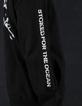 Sudadera Capucha OXBOW SFTO - Black