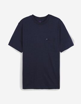 Camiseta OXBOW SQUARE - Deep Marine