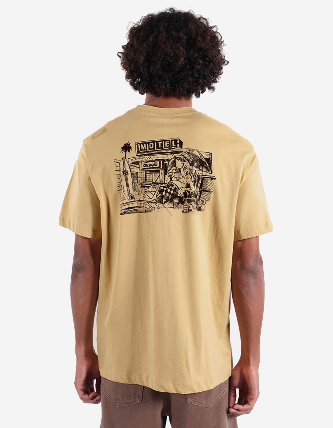 Camiseta OXBOW FLAMINGO - Tan