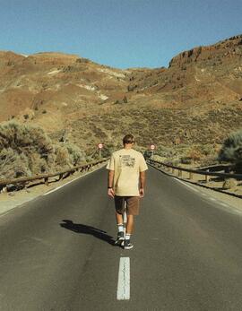 Camiseta OXBOW FLAMINGO - Tan