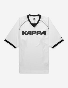 Camiseta KAPPA AUTHENTIC SANSO - White/Black