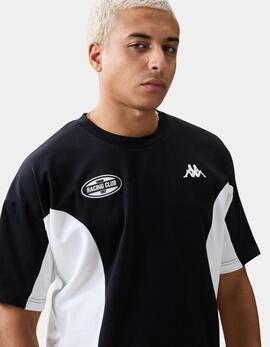 Camiseta KAPPA AUTHENTIC SASKYA - Black/White