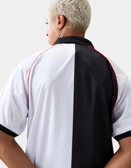 Polo KAPPA AUTHENTIC SOLIN - White/Black/Red Md Coral