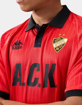 Polo KAPPA AUTHENTIC SLOAN - Red Md Coral/Black