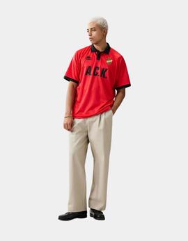 Polo KAPPA AUTHENTIC SLOAN - Red Md Coral/Black