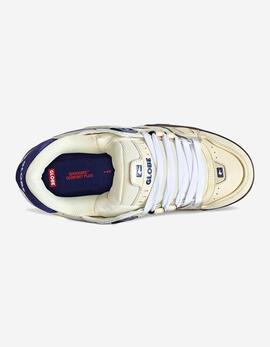 Zapatillas GLOBE SABRE - Antique White/Blue