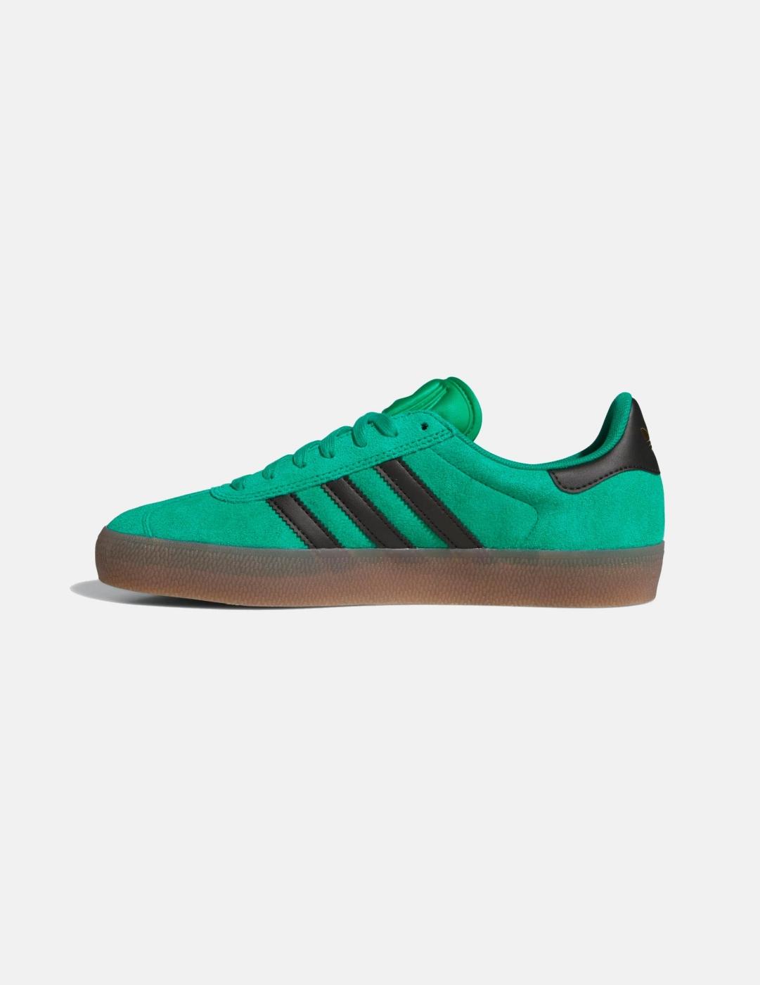 Zapatillas ADIDAS GAZELLE ADV - Court Green/Black/Gum