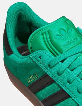 Zapatillas ADIDAS GAZELLE ADV - Court Green/Black/Gum