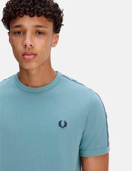 Camiseta FRED PERRY M4613 - Stockport Blue/Navy