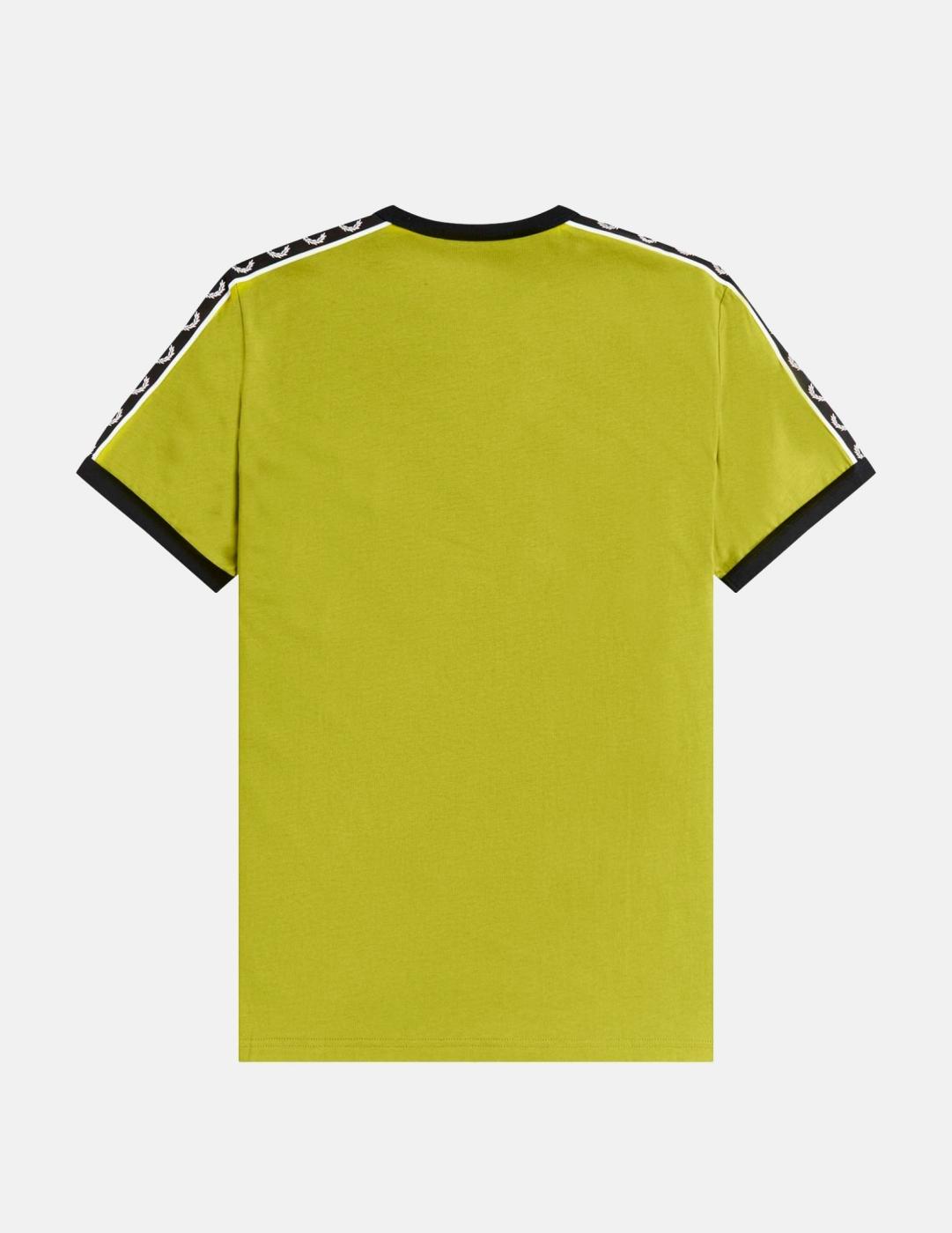 Camiseta FRED PERRY M4613 - Tennis Ball Yellow/Black