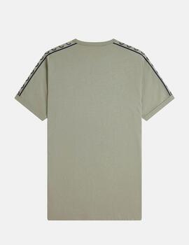 Camiseta FRED PERRY M4613 - Seagrass/Navy