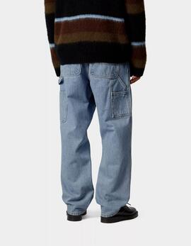 Pantalón CARHARTT WIP SINGLE KNEE - Blue Stone Bleached