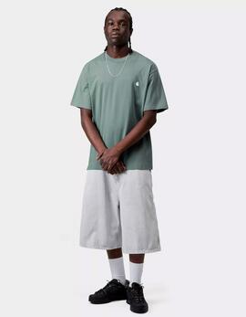 Camiseta CARHARTT WIP MADISON - Velvet Green/White