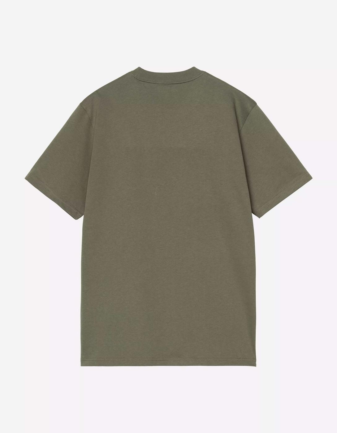 Camiseta CARHARTT WIP SCRIPT - Leaf / Tourmaline